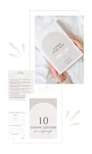 Free download – Letters to My Baby journal pages by Photography by Valentina for writing heartfelt memories and values for your child.