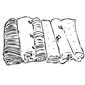 drawing of muslins - must have baby product