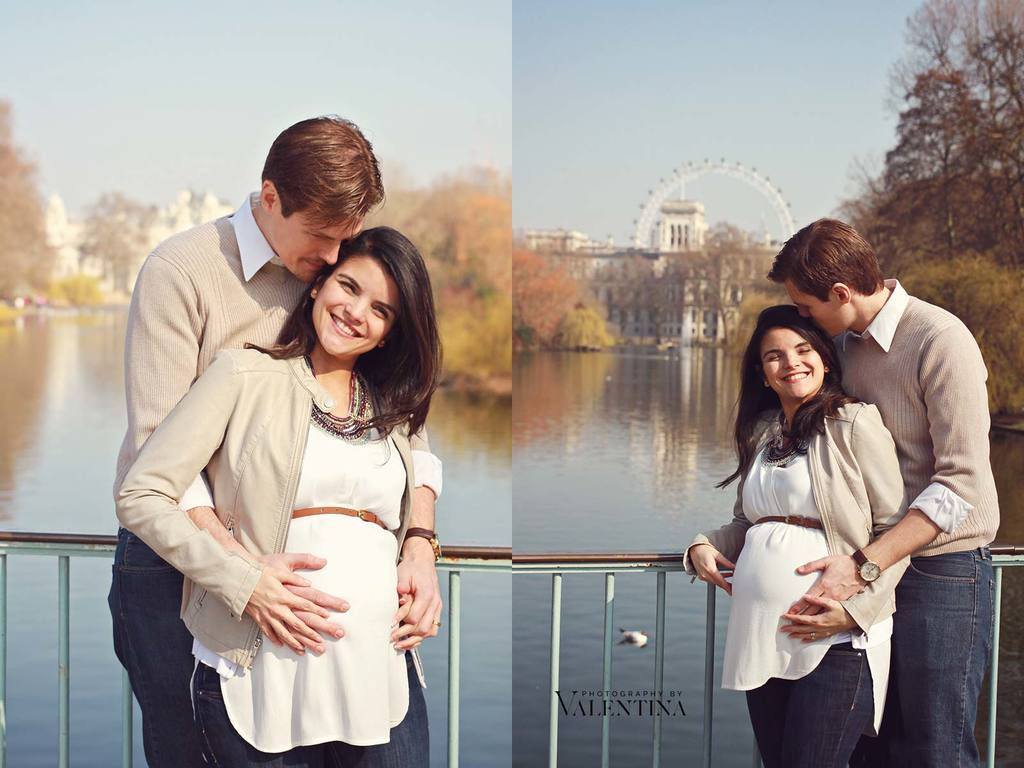maternity photos taken in London