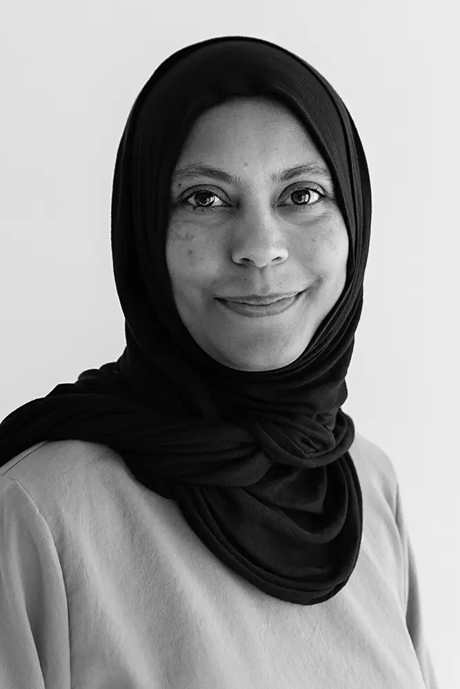 Black and white professional headshot portrait, London photographer