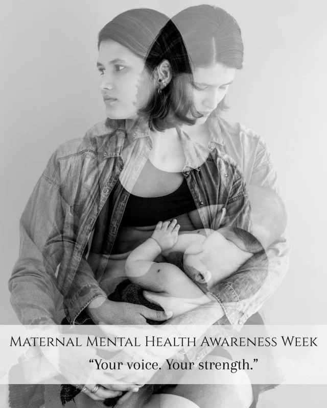 This week is Maternal Mental Health Awareness Week, and I find myself reflecting on the twenty plus brave mothers who shared their breastfeeding journeys with me over the past year.

“Your voice, your strength” is this year’s theme, and it echoes what I’ve seen through my lens: that our strength as mothers often begins when we dare to speak our truths aloud.

When you whispered “this isn’t what I expected” in my studio. 
When you admitted “sometimes I feel like I’m failing” as I adjusted my camera. 
When you finally said “I need help” and felt the relief of those words leaving your body.
Your vulnerability became your power.

As a photographer, I create space for your stories. As a woman, I hold them carefully. As a community, we have the chance to turn those stories into understanding, compassion, and support.

This week is about turning up the volume. 
On your truth. 
On your story. 
On your strength.

Your voice matters. And it’s strong, even when it trembles.

If you’ve been holding something in, this is your reminder: 
You’re allowed to speak it. 
You’re allowed to ask for help. 
You’re allowed to be held too.

These stories of motherhood and breastfeeding will soon be collected in a book - a testament to your collective strength and vulnerability.

Share your story below, or simply a 🤍 if you’re not ready for words yet.
Your voice. Your strength. Your motherhood.

If this post resonates with you, save it or share it with a friend who might need this reminder today.

#MaternalMentalHealthWeek #MumsMentalHealth #BreastfeedingStories #YourVoiceYourStrength #MotherhoodUnfiltered